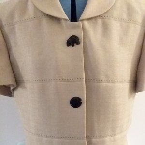 Padded Shoulder Vintage Jacket